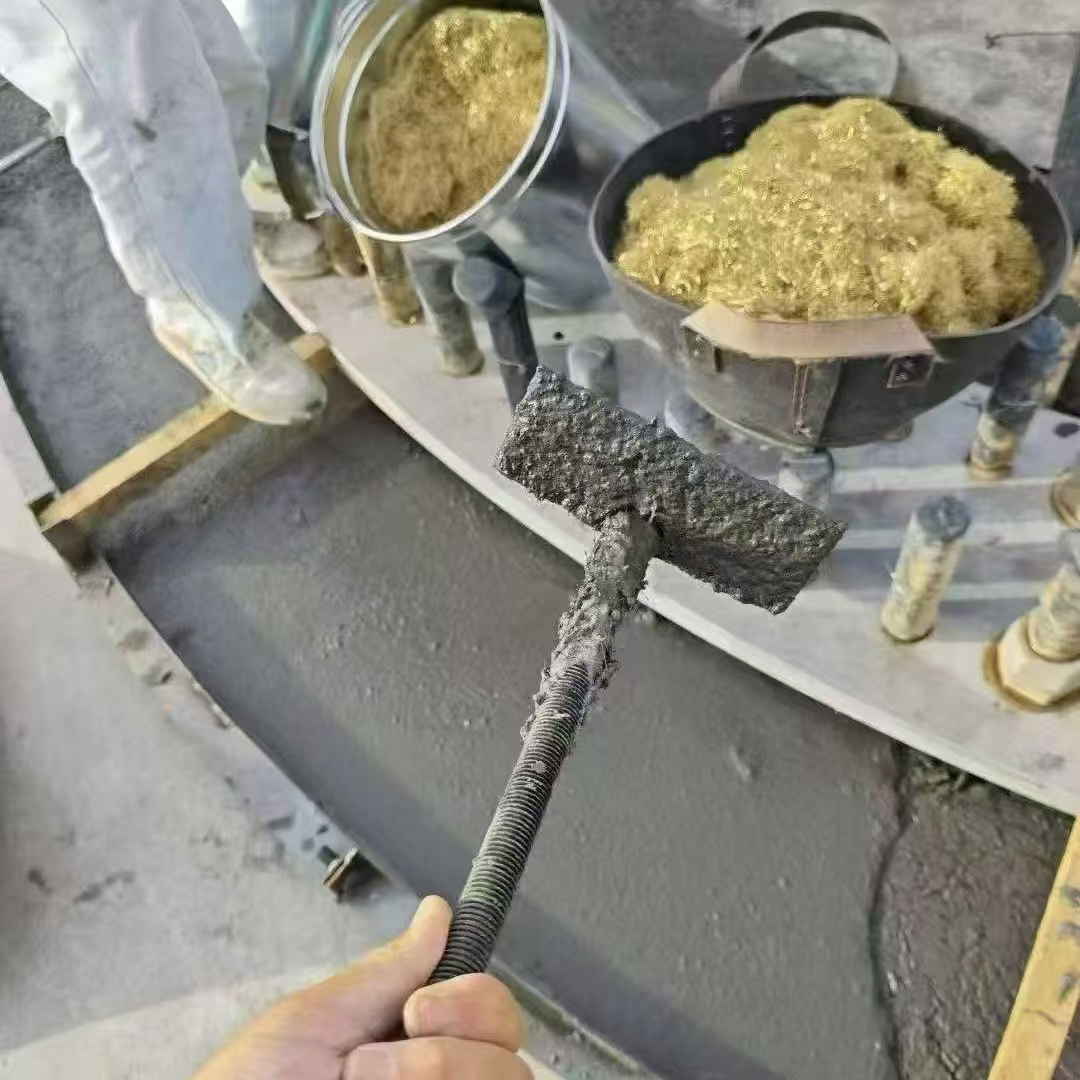 嫩江C120钢纤维高强无收灌浆料 轧机压缩机汽轮机发电机锻压设备底座灌浆材料